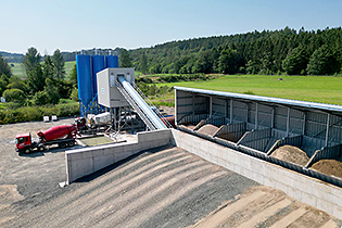 New SiteMix Concrete Batching Plant Delivered to Tillicoultry Quarries 3
