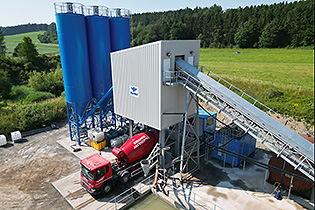 New SiteMix Concrete Batching Plant Delivered to Tillicoultry Quarries 5