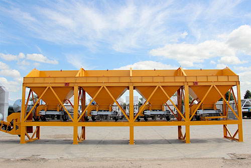 Aggregate Feed Unit, Belt Feeders & Collecting Conveyor